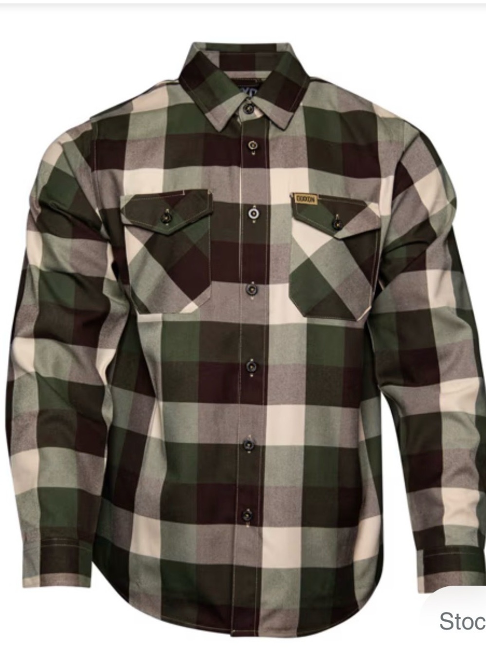 DIXXON FLANNEL ‘COMBAT’ - Men's 2XL Buffalo Check Plaid Button Down Shirt - Picture 3 of 8